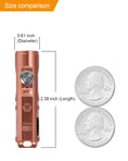 Load image into Gallery viewer, RovyVon Aurora A9 Pro (G4) EDC Copper Keychain Flashlight