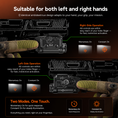 Load image into Gallery viewer, RovyVon GL2 Compact Tactical Pistol Light & Laser