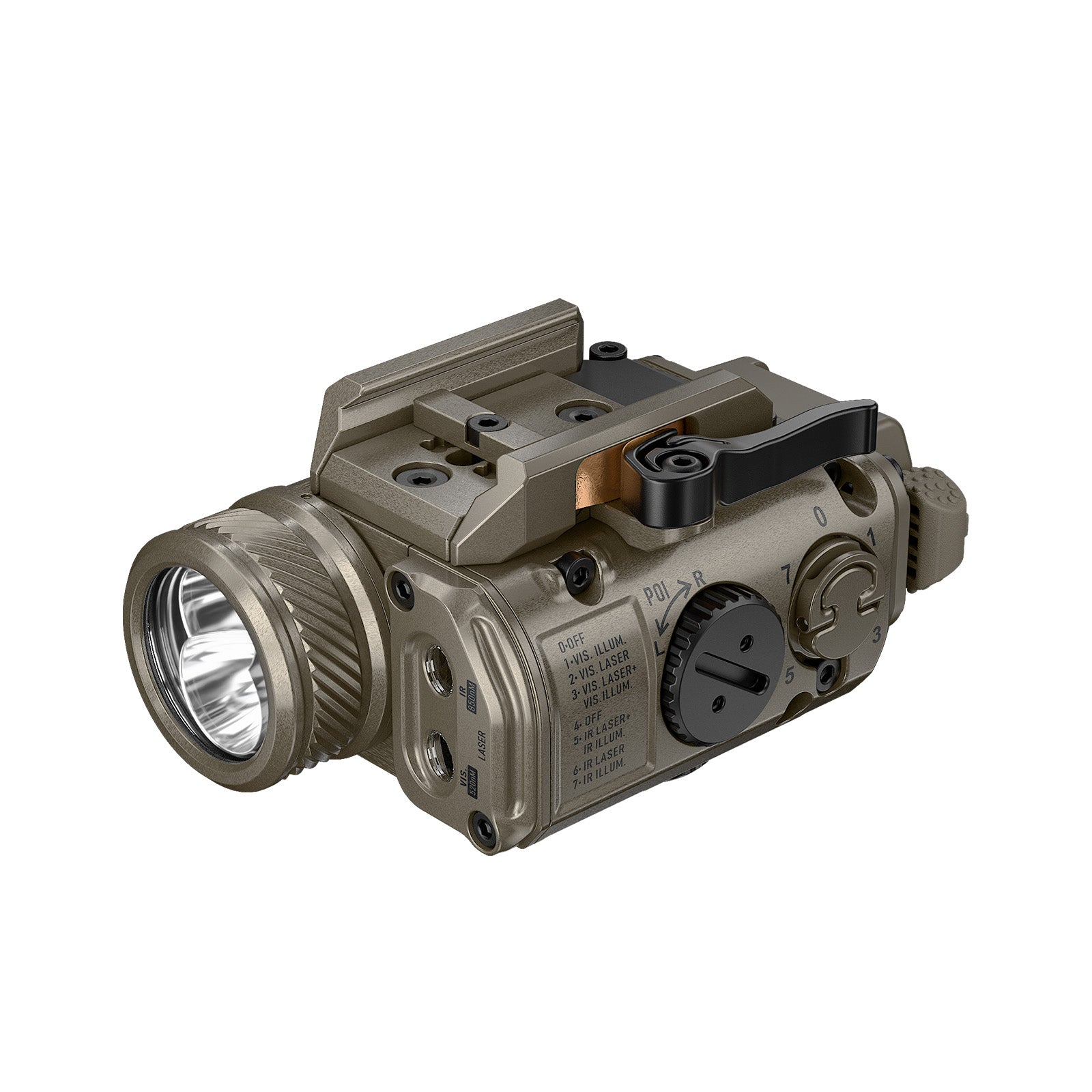 RovyVon GL4 Pro XL High Power Lasers Rail-mounted Light (Facelift)