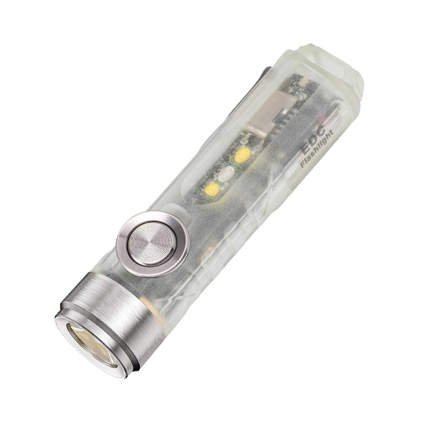 Image of RovyVon Aurora A5 glow-in-the-dark keychain flashlight
