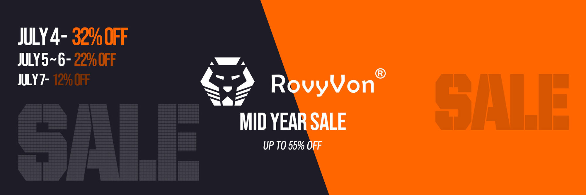 Score Big Savings at RovyVon's Mid-Year Sale: Up to 55% Off!