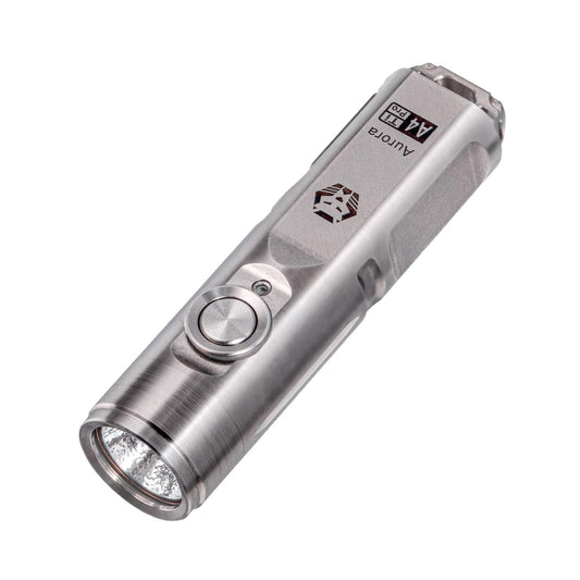 Aurora A4 Pro USB-C Titanium Keychain Flashlight