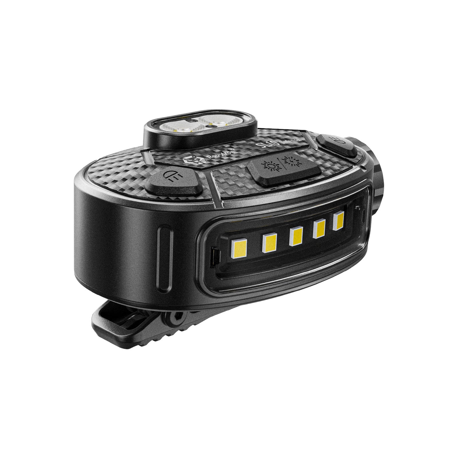RovyVon SL10 Clip-on AA Battery EDC Compact Safety Flashlight