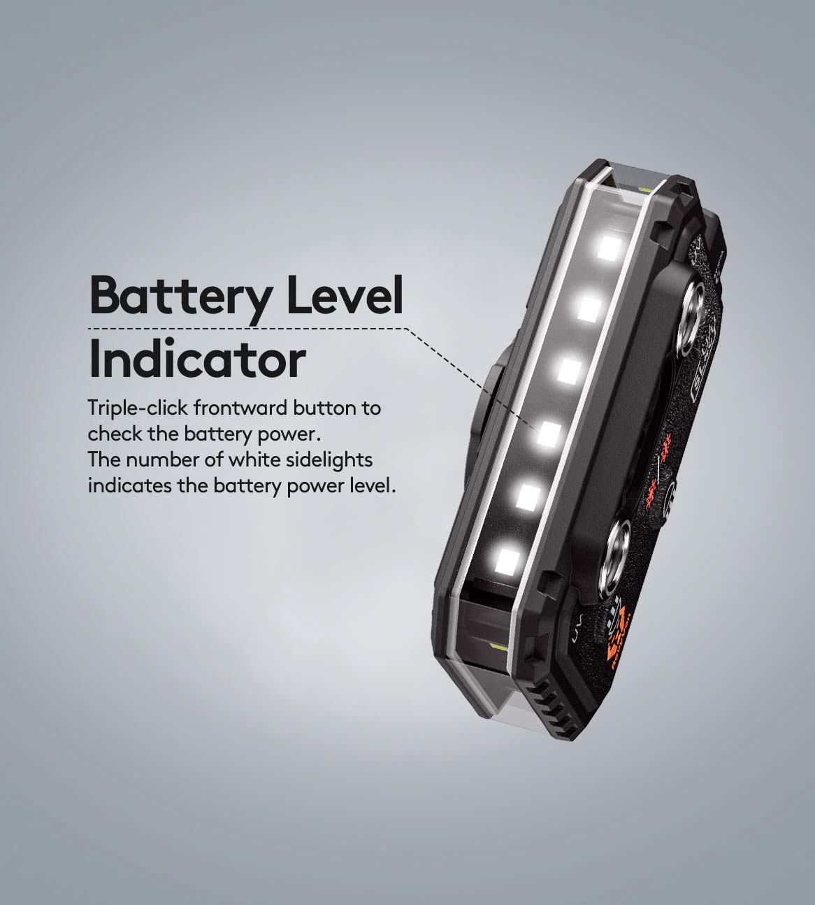 Image of Battery level indicator