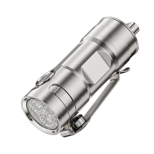 S3 Ti 1800 Lumen USB-C wiederaufladbare Titan-EDC-Taschenlampe