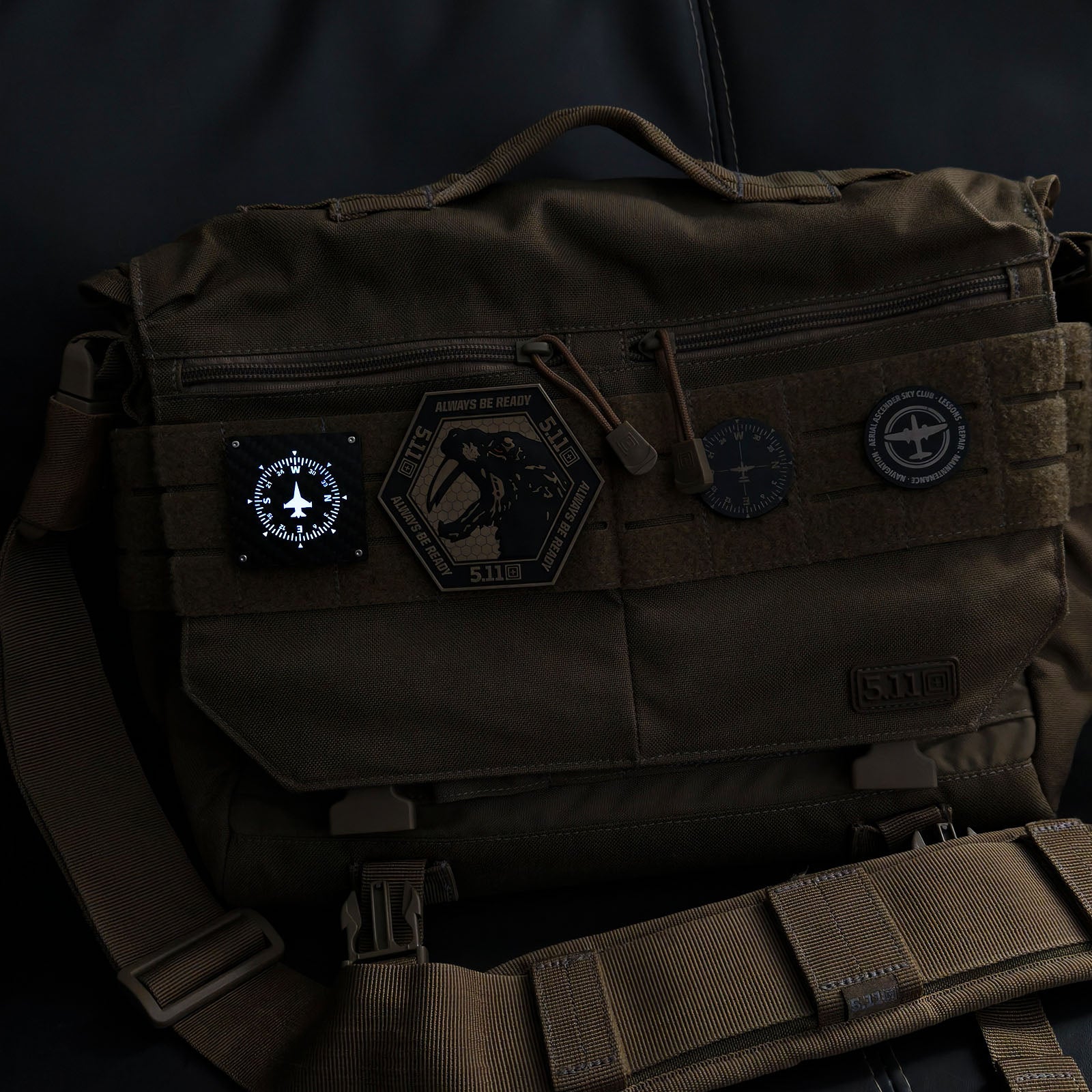 Image of RovyVon Glowing Velcro Logo Patch