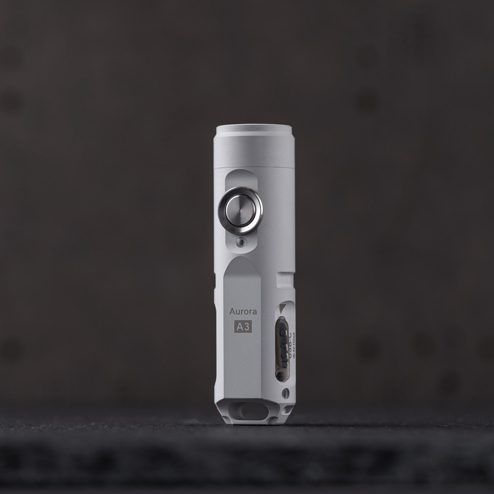 Aurora A3 G4 USB-C Keychain Flashlight (MAO White)