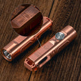 Bild in Galerie-Betrachter laden, Aurora A9 Pro (G4) EDC Copper Keychain Flashlight
