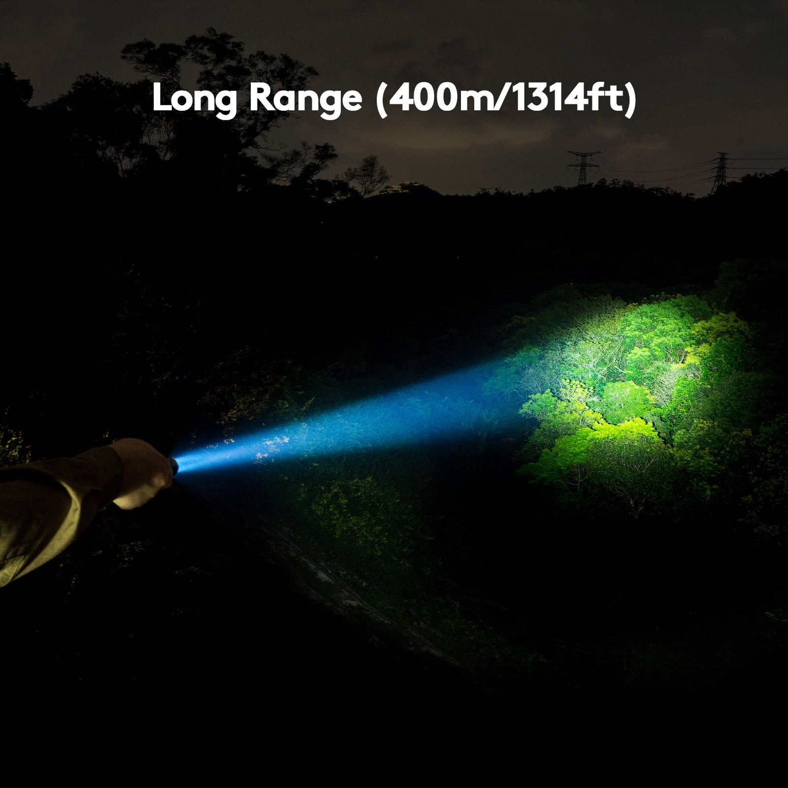 RovyVon S21 3000 Lumens Pocket Search Flashlight (Marble)