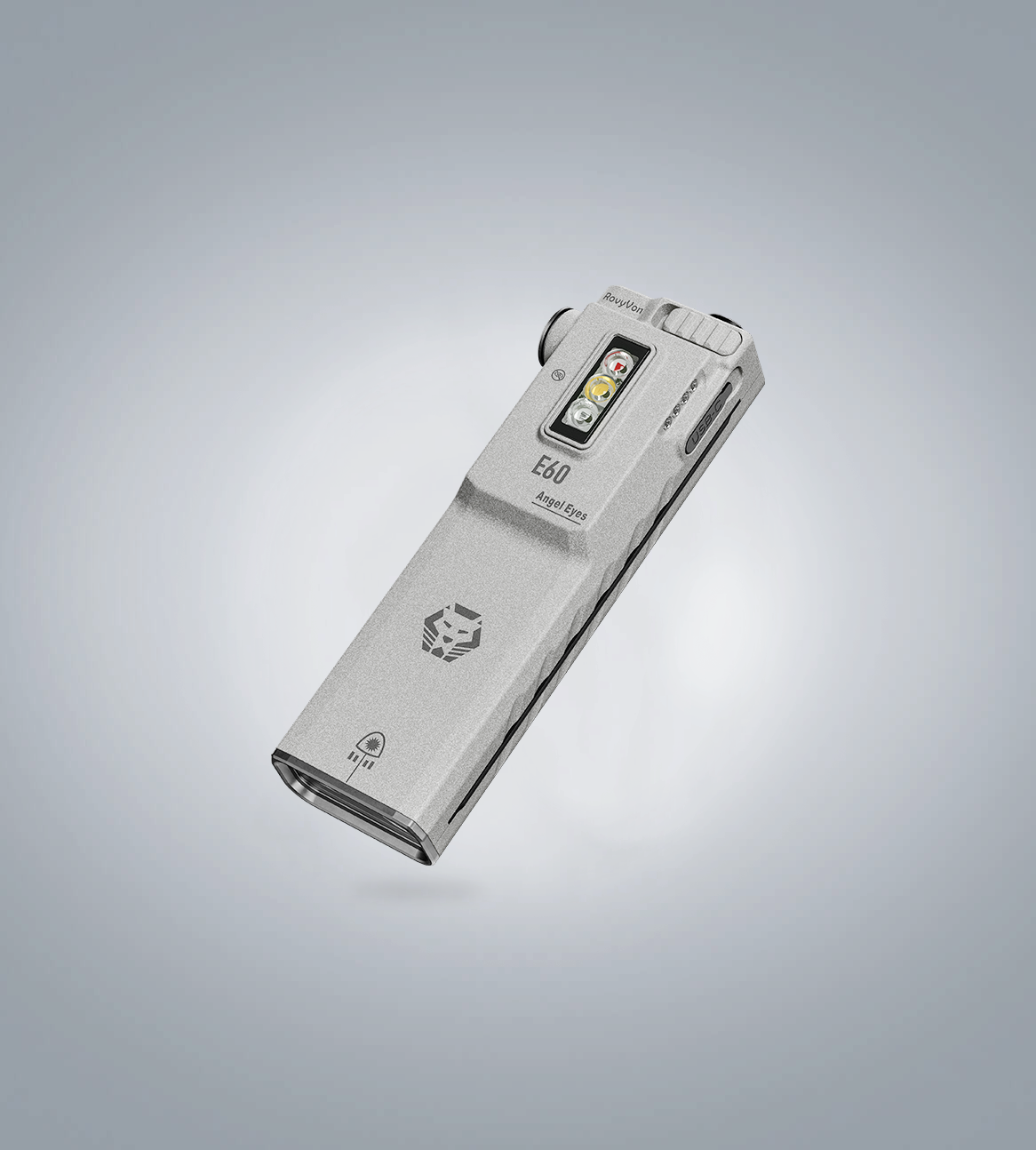 RovyVon Angel Eyes E60 Flat Palm-Sized EDC Flashlight