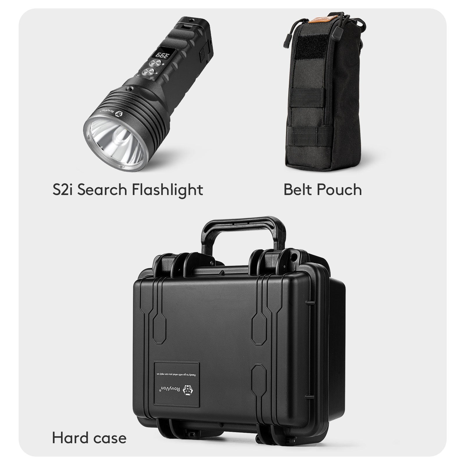 RovyVon Search S2i 5000 Lumens Search Flashlight