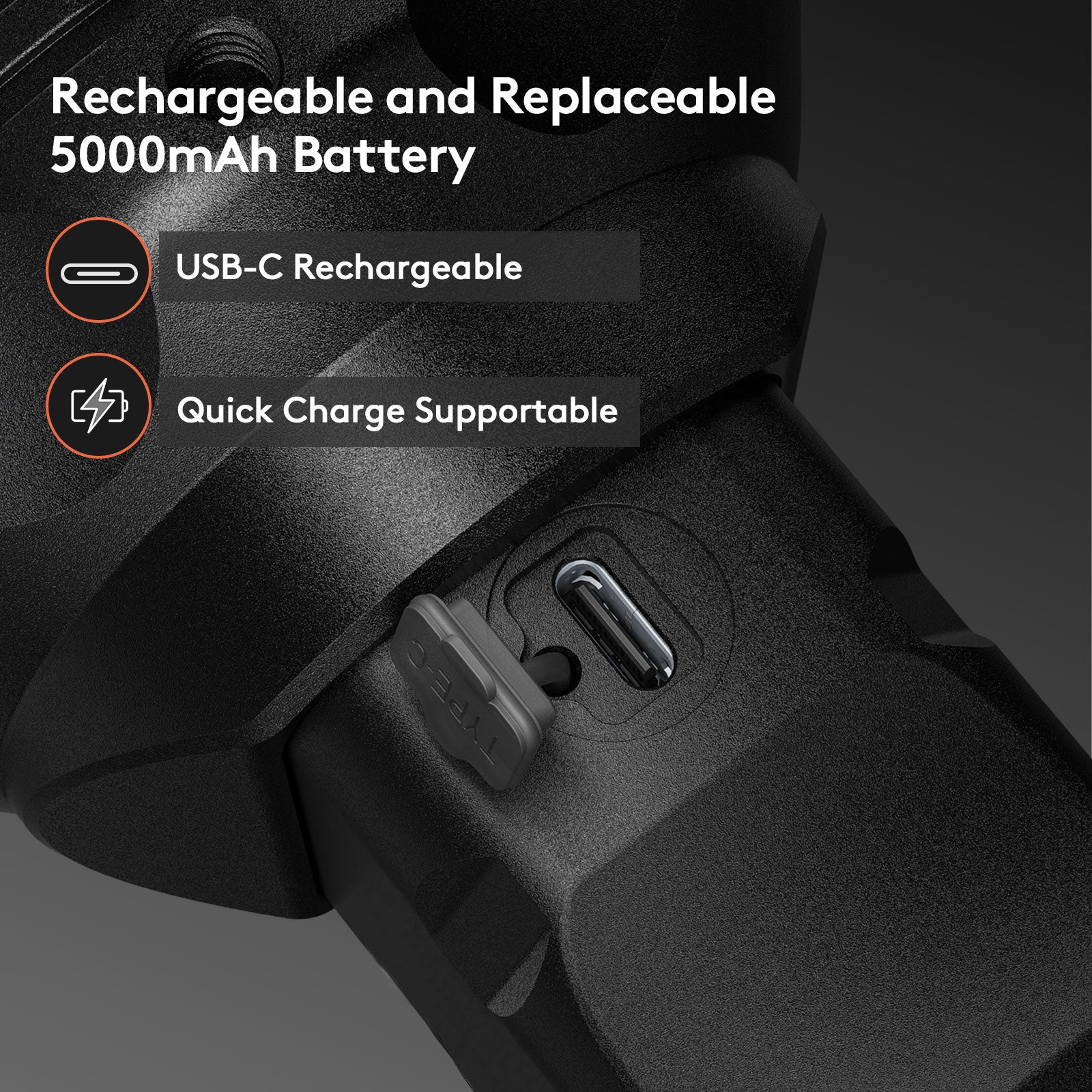Image of RovyVon Search S2i 5000 Lumens Search Flashlight