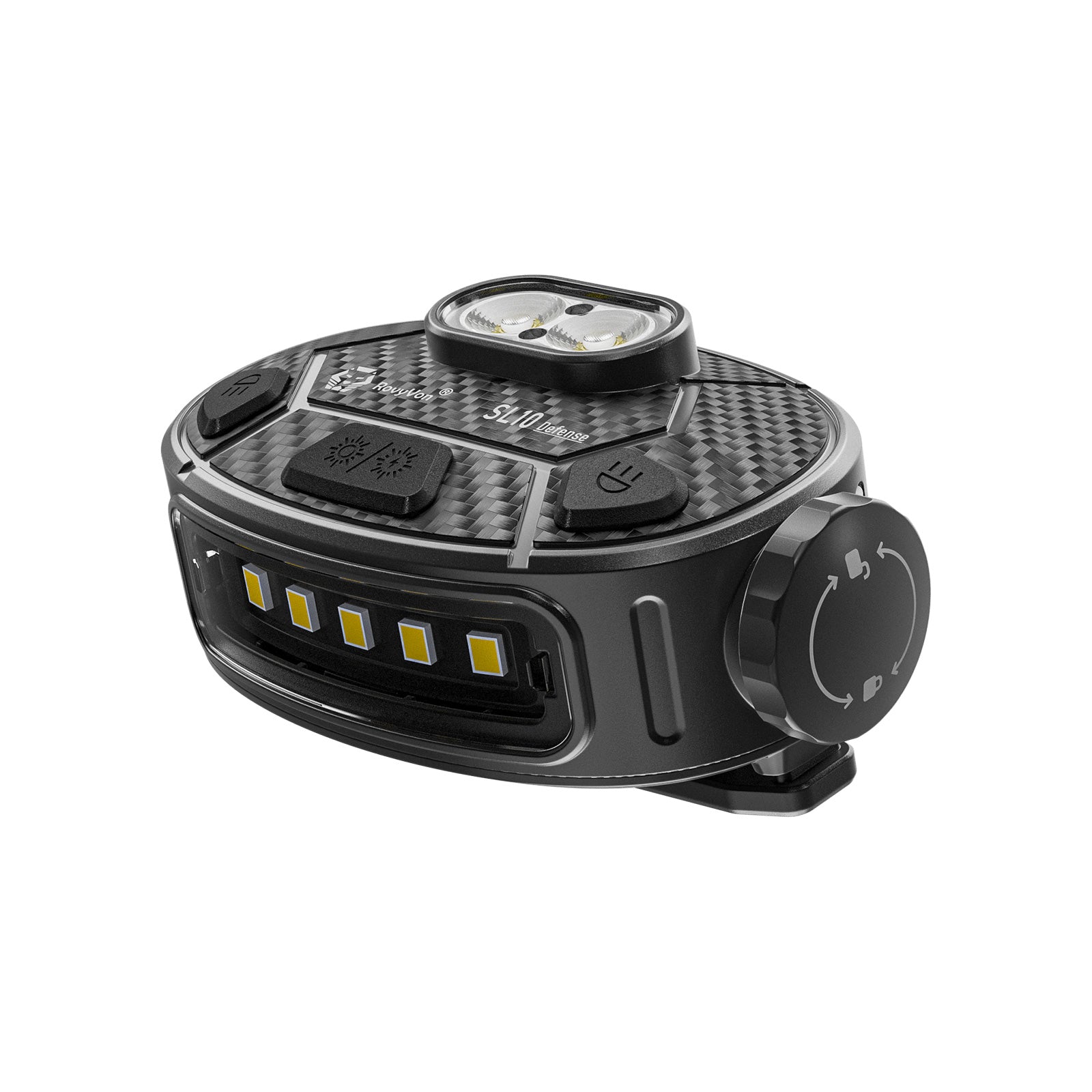 RovyVon SL10 Clip-on AA Battery EDC Compact Safety Flashlight