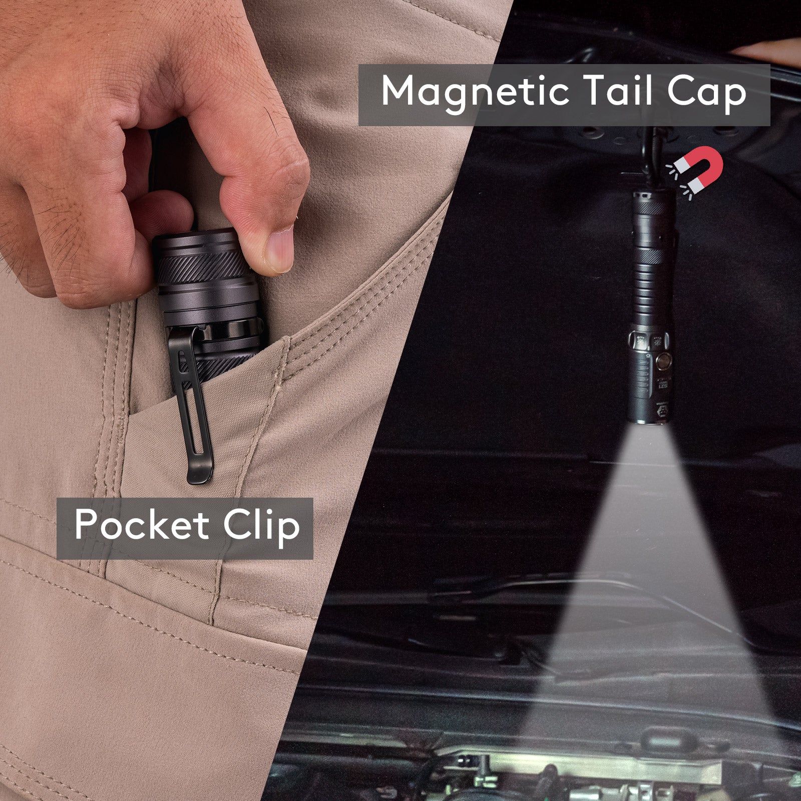 RovyVon S21 Compact Search Flashlight