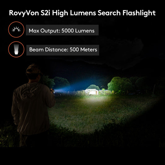 Suche S2i 5000 Lumen Suche Taschenlampe