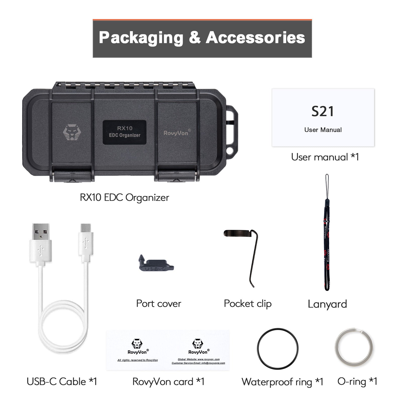 Image of RovyVon S21 Compact Search Flashlight