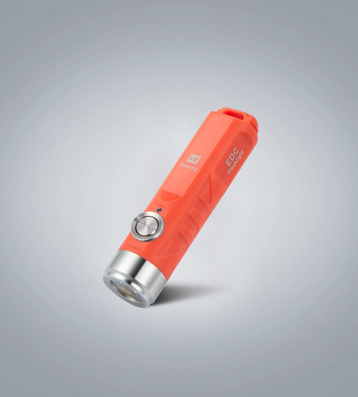 Image of Aurora A1 (4. Gen) USB-C Schlüsselanhänger-Taschenlampe mit Metallschalter