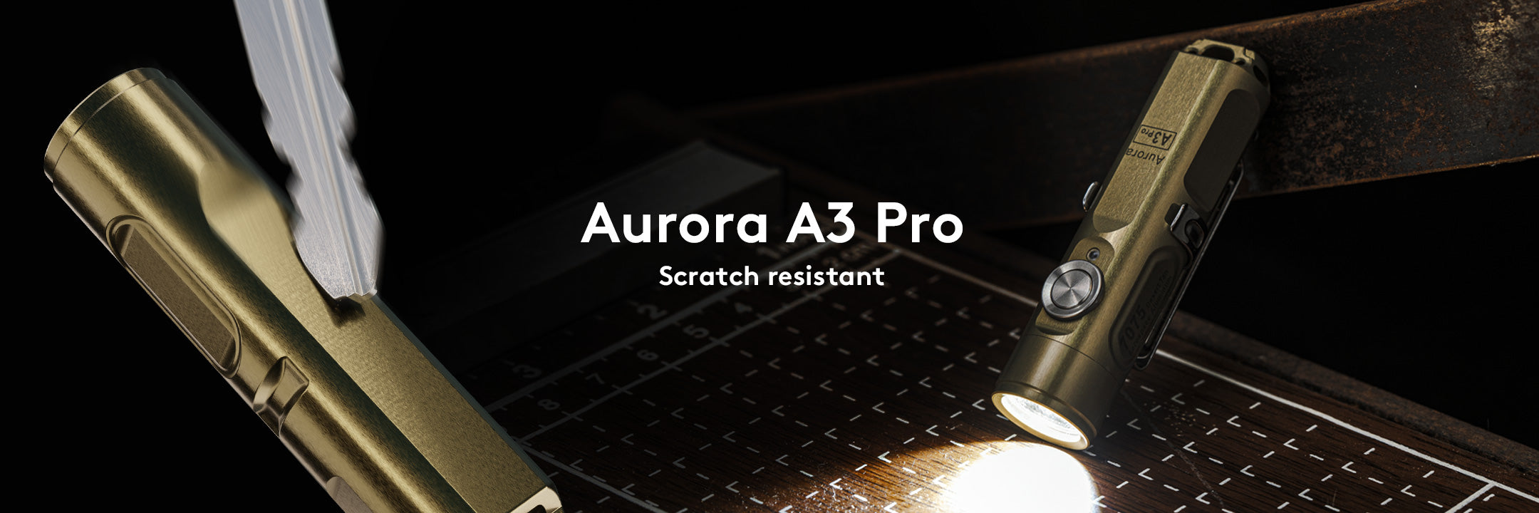 Image of RovyVon Aurora A3 Pro keychain flashlight product feature image