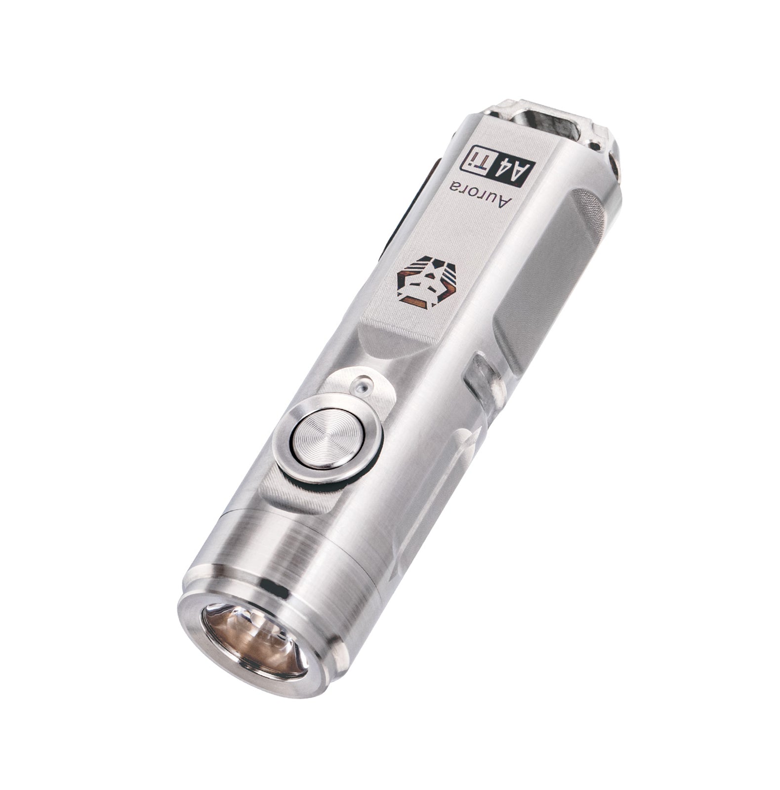 a4t titanium 550 lumens usb rechargeable keychain flashlight RovyVon Aurora A4 Pro (4th generation) Sandblasted / High Output / 2 In 2022 Ti EDC pocket light