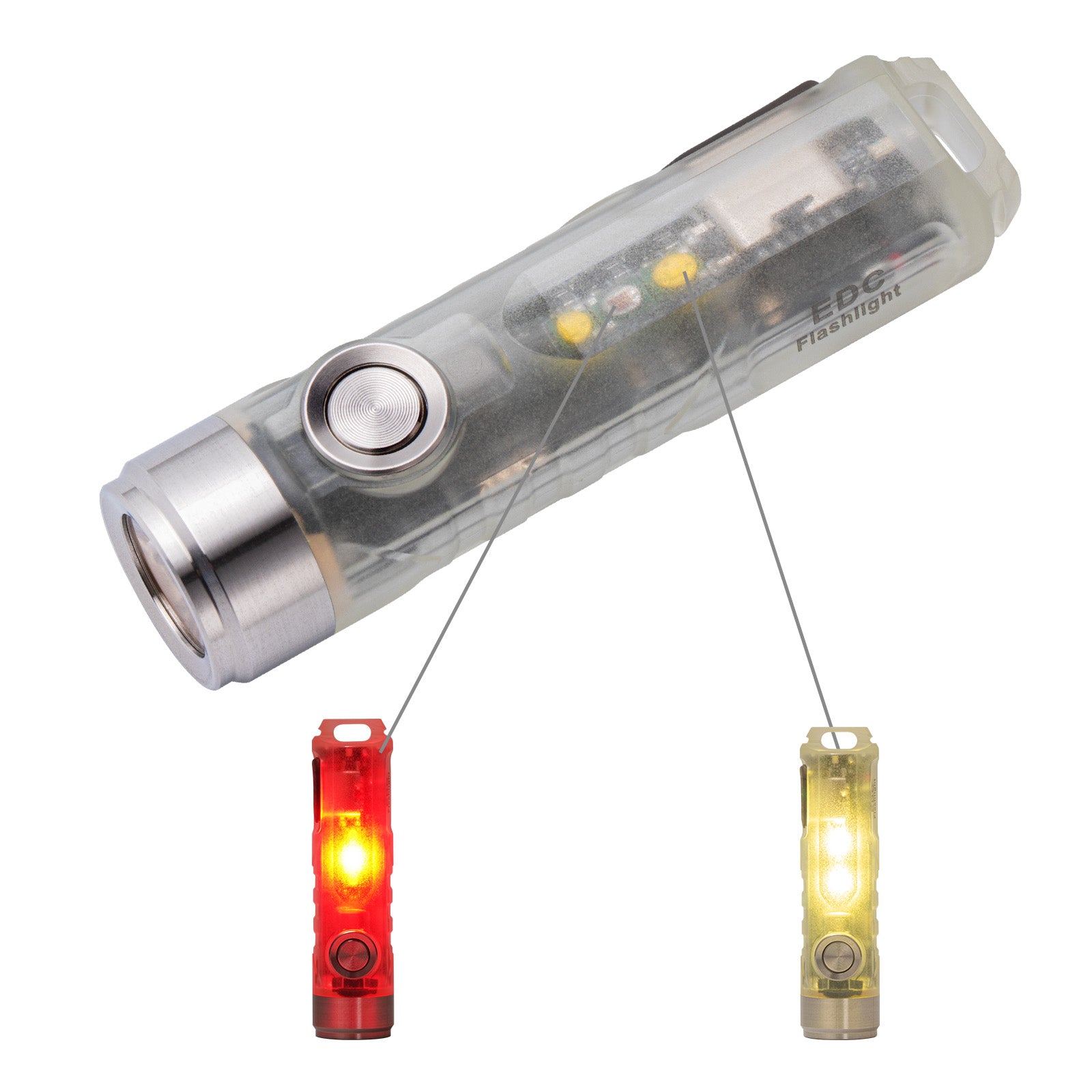 RovyVon Aurora A5 GITD Keychain Flashlight | EDC Flashlight