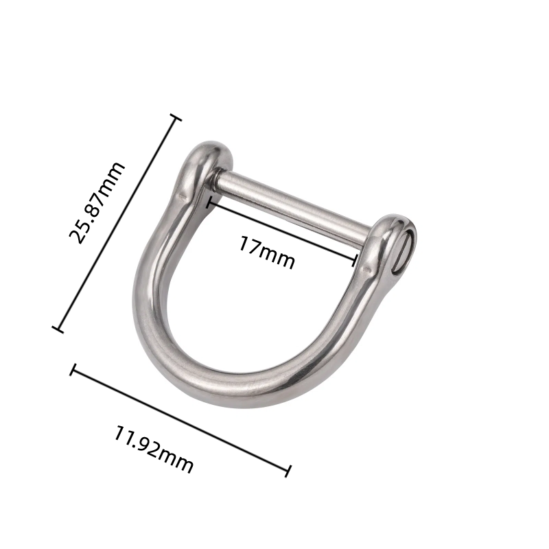 Image of RD01 Titanium Horseshoe D-ring Key Organizer