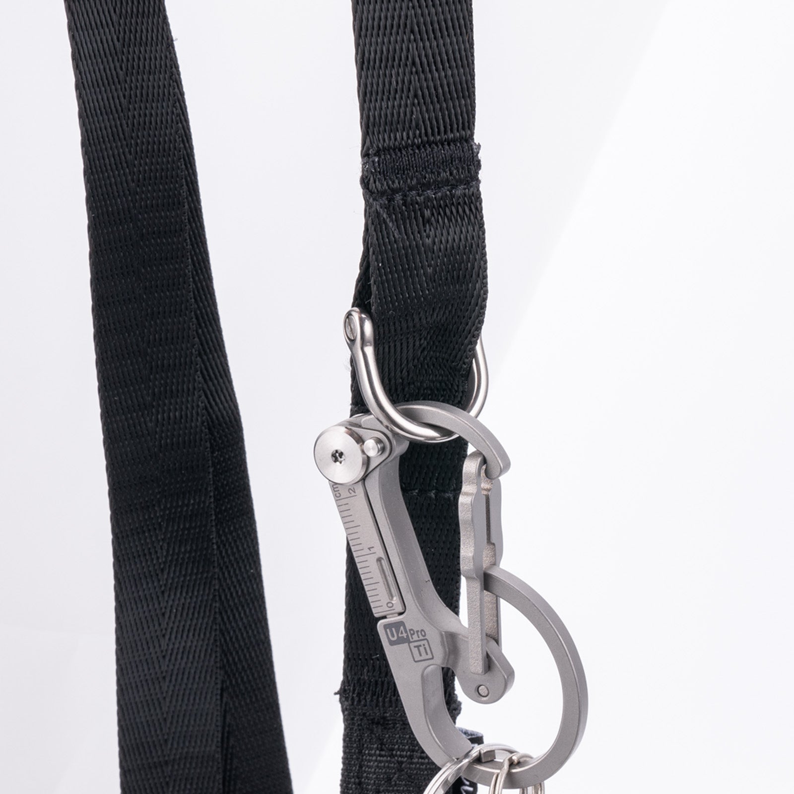 Image of RD01 Titanium Horseshoe D-ring Key Organizer