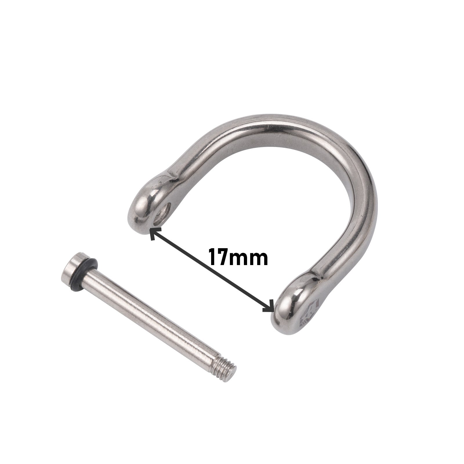 Image of RD01 Titanium Horseshoe D-ring Key Organizer