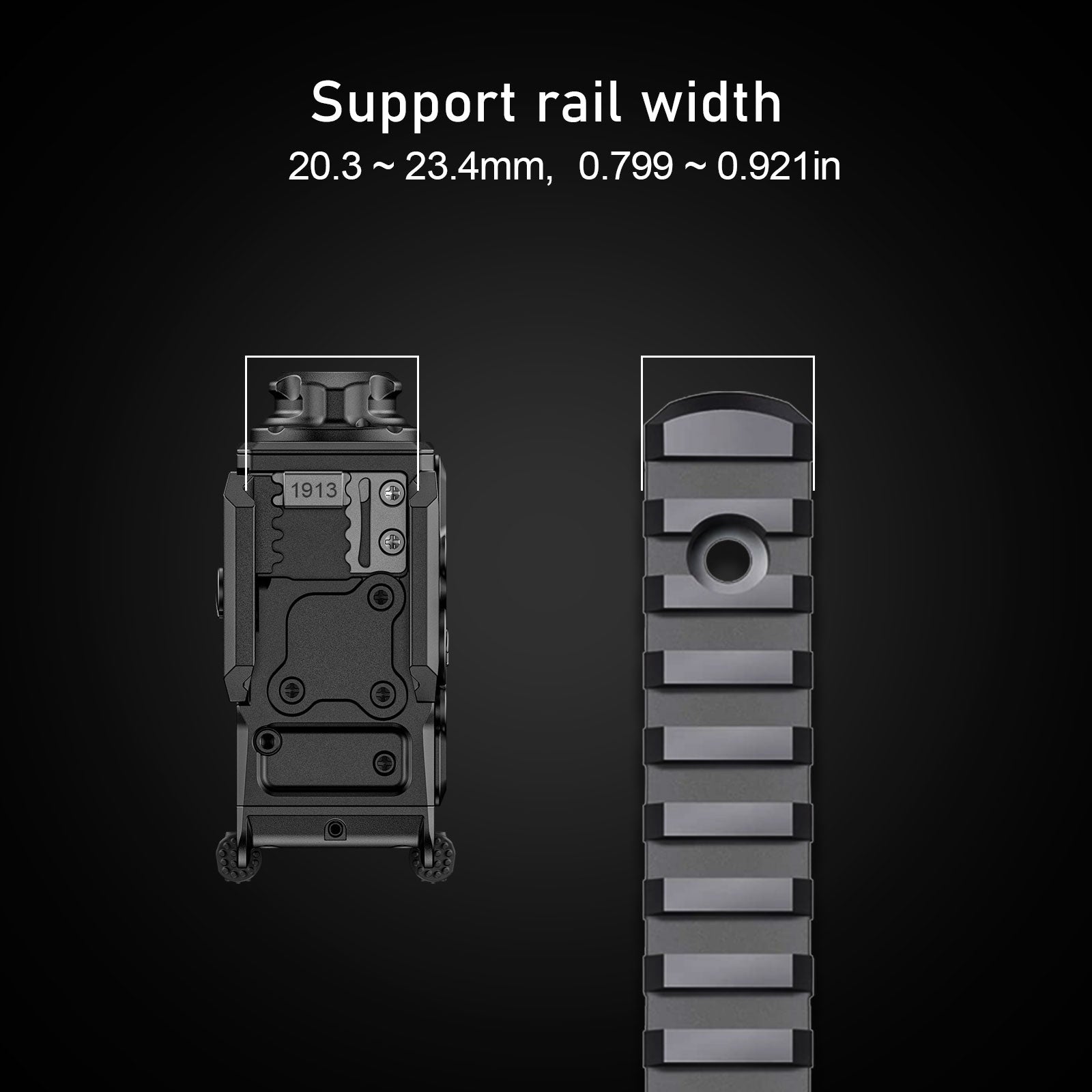 RovyVon GL2 Compact Tactical Pistol Light & Laser