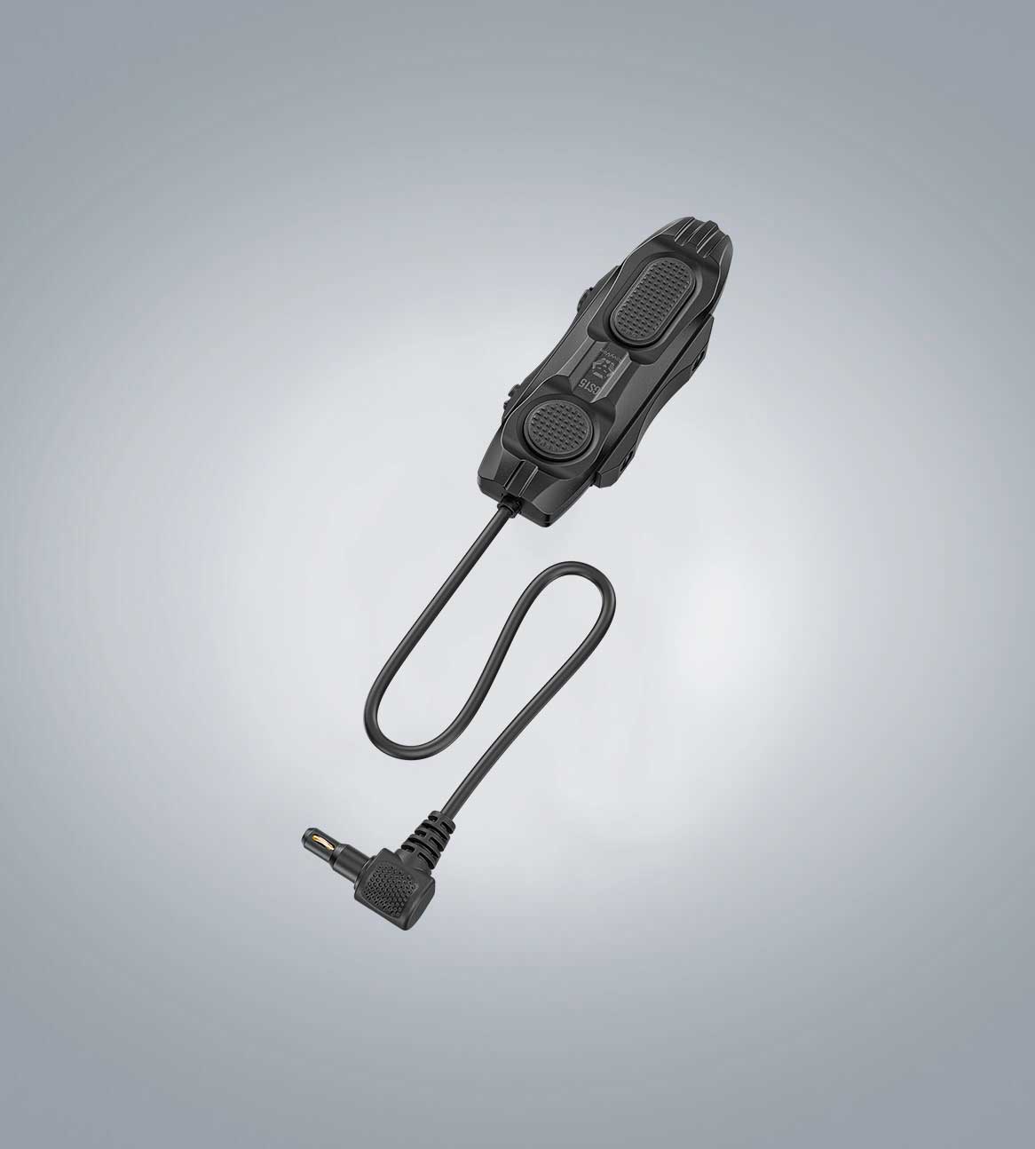 Image of (Black) RovyVon GL15 rail-mounted light and laser