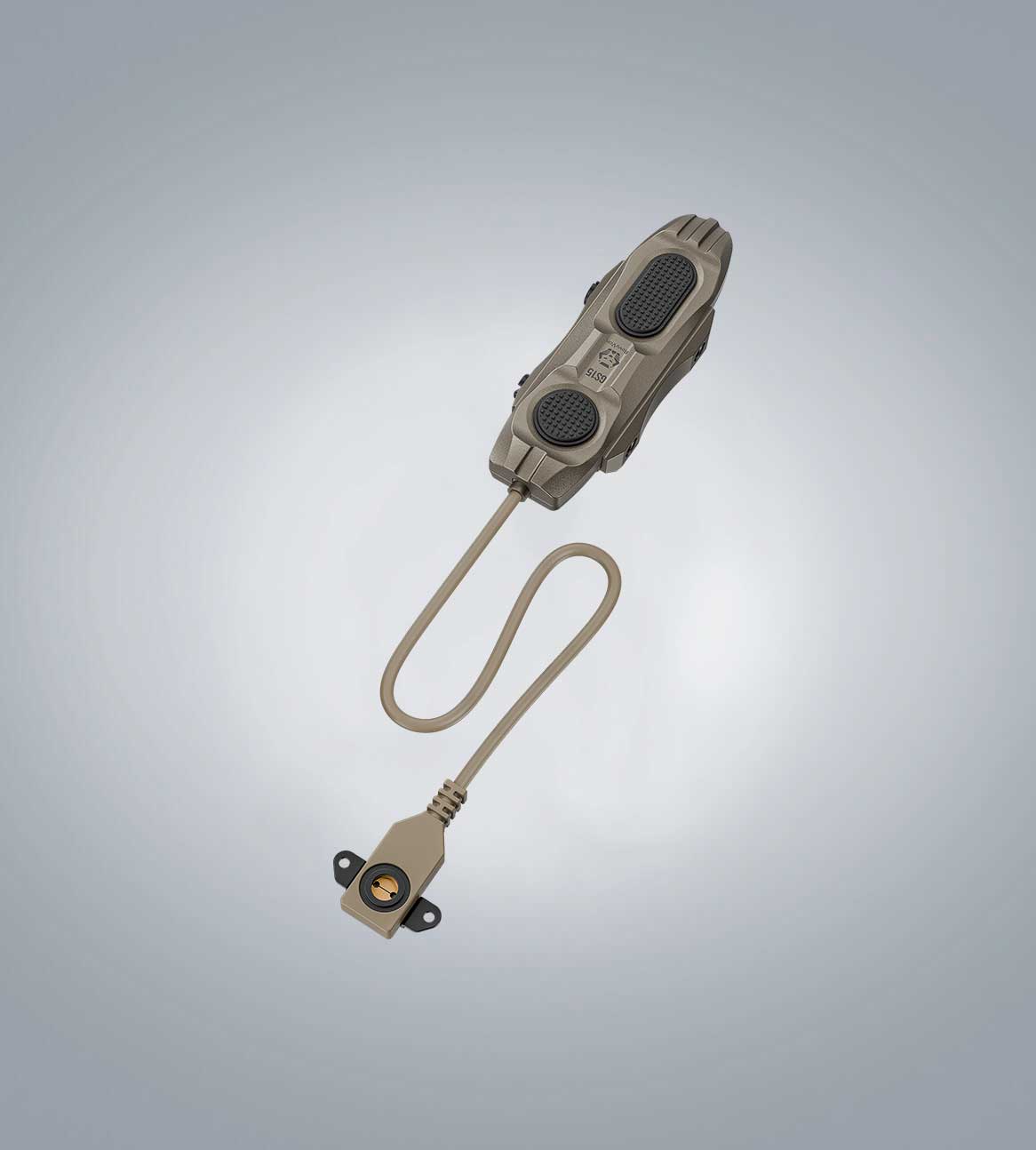 Image of (Desert Tan) RovyVon GL15 rail-mounted light and laser