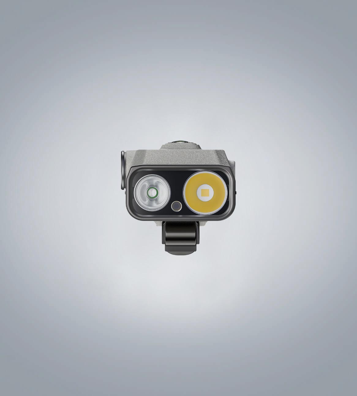 RovyVon Angel Eyes E80 Marble front flashlight lens detail