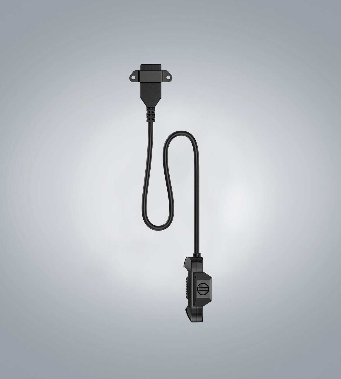 Image of RovyVon GS1 single-cable remote switch with cable, control pad, and right-angle connector