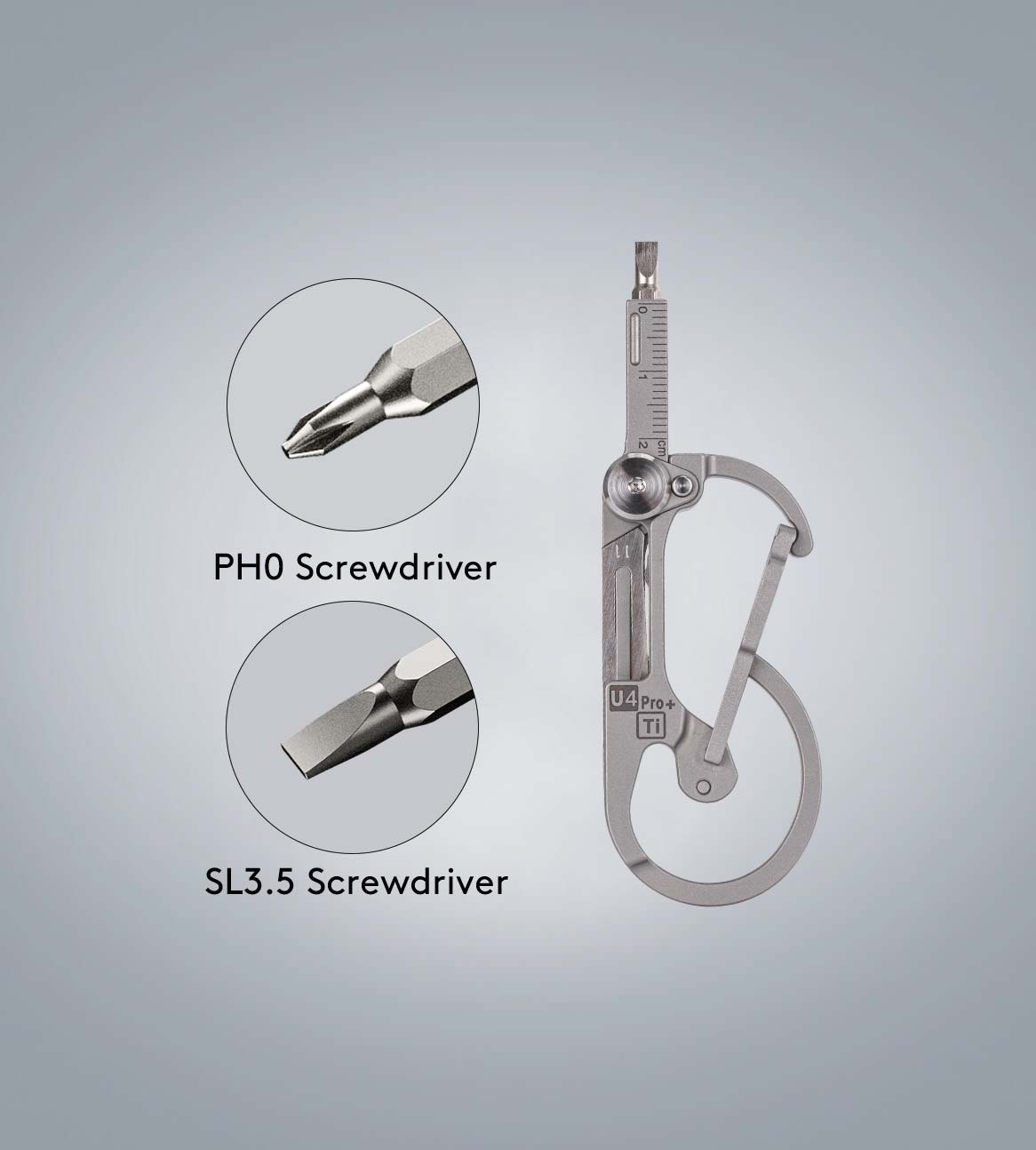 RovyVon U4 Pro+ Titanium Multi-Tool