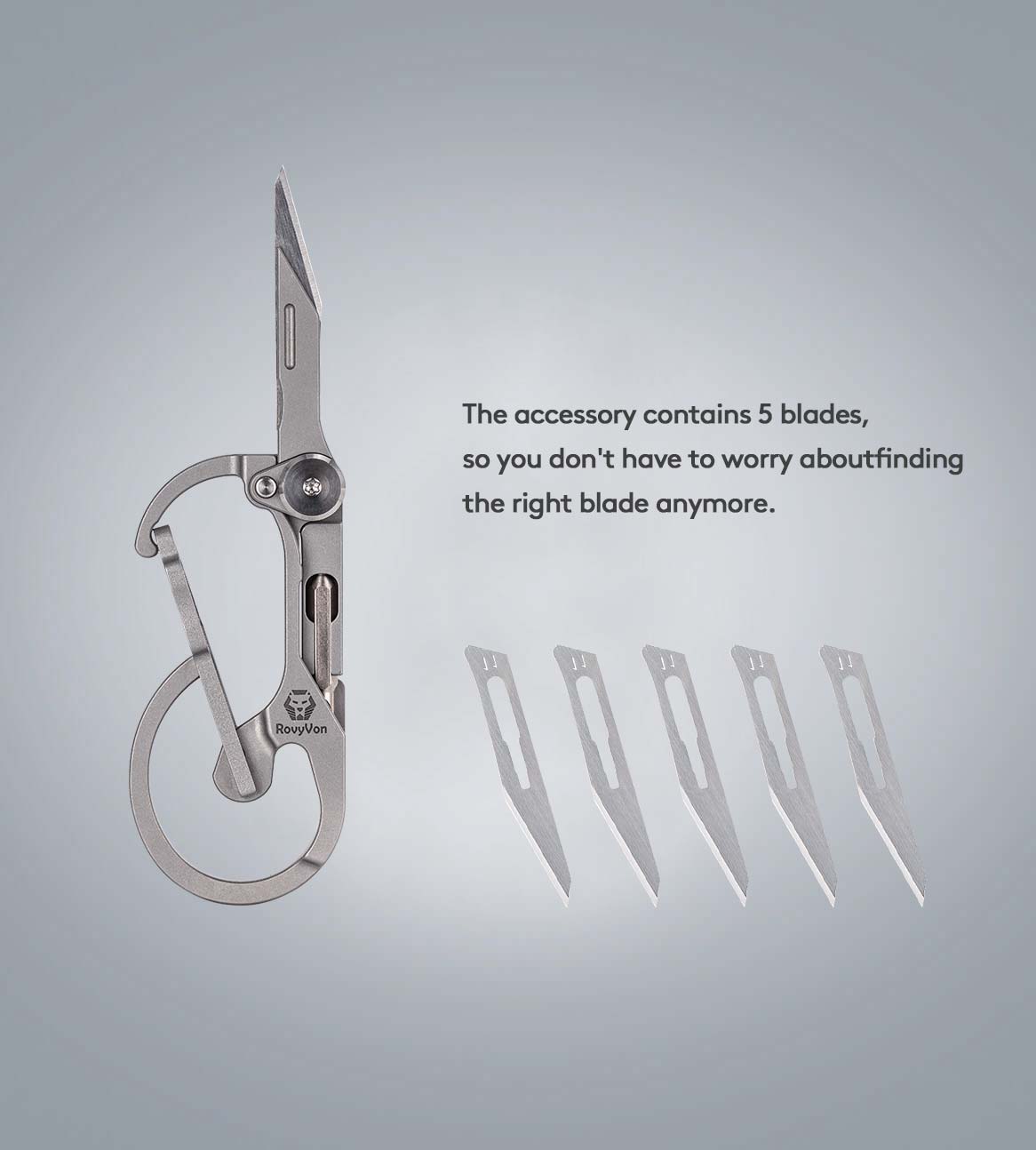 RovyVon U4 Pro+ Titanium Multi-Tool