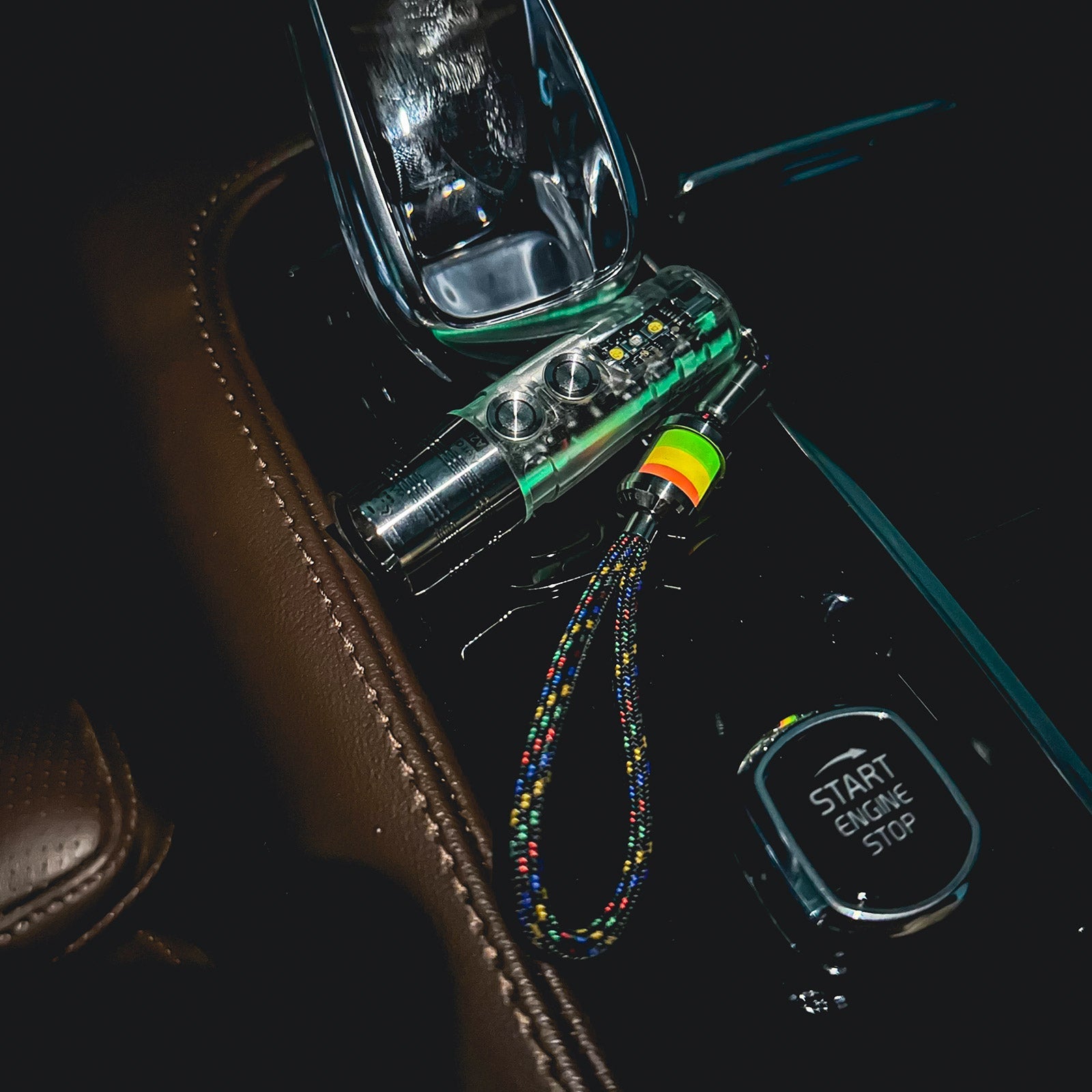 RovyVon Firefly Pro Titanium GITD Bead