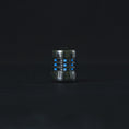 Load image into Gallery viewer, RovyVon Ti Walker EDC Titanium Bead_Blue tritium vials
