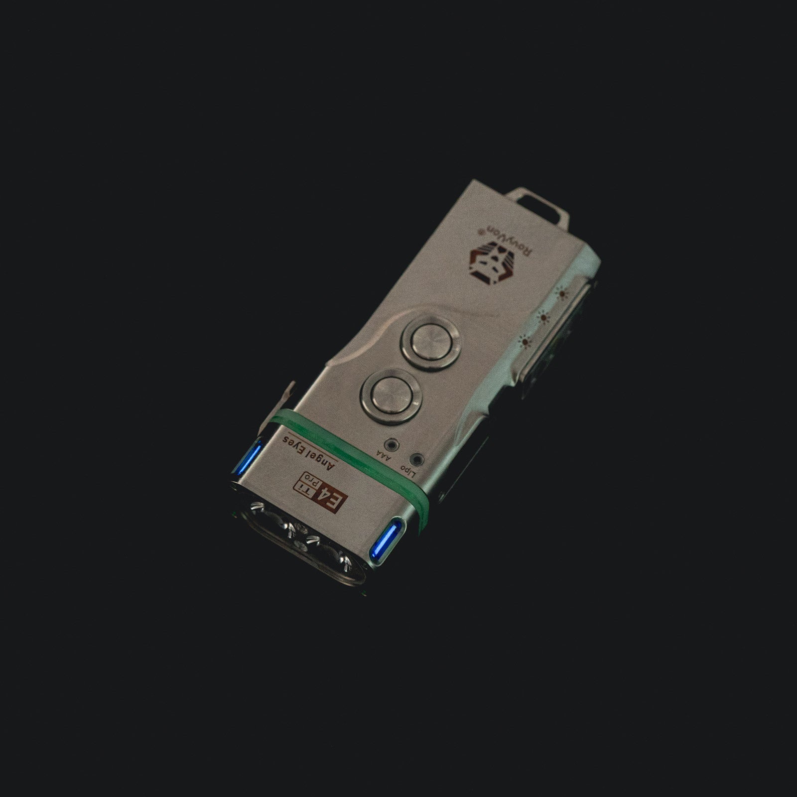 Image of RovyVon Angel Eyes E4 Pro Titanium Keychain Flashlight