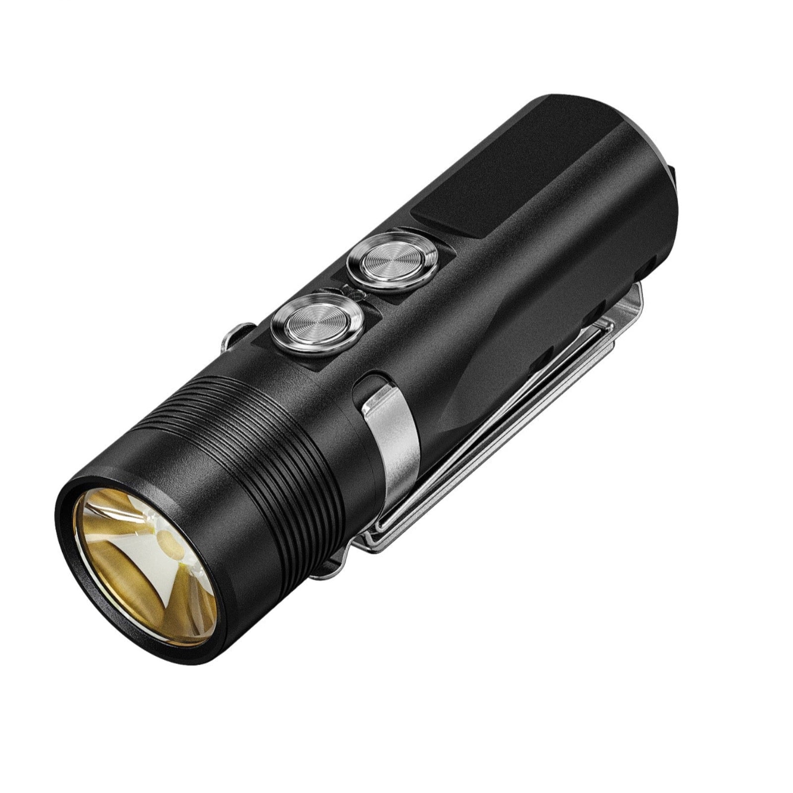 RovyVon Aurora A23 (G2) USB-C Compact EDC Flashlight - Black / High Output / 2