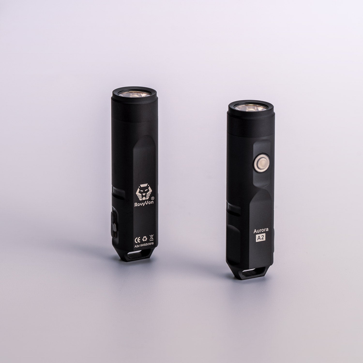 Image of RovyVon Aurora A2x Stainless Steel EDC Keychain Flashlight