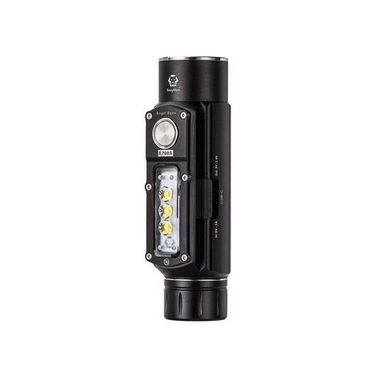 RovyVon Angel Eyes E700S, 2800 lumens Multipurpose Powerful Compact LED Work Flashlight