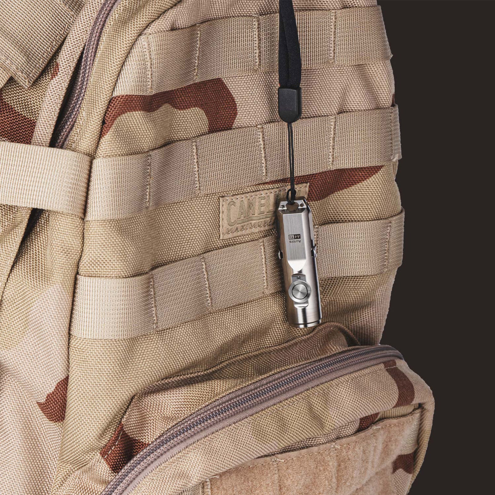 Image of RovyVon Aurora A4 Pro USB-C Titanium Keychain Flashlight