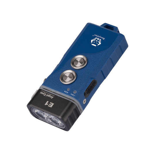 RovyVon Angel Eyes E1 Hybrid Keychain Flashlight - US Inventory