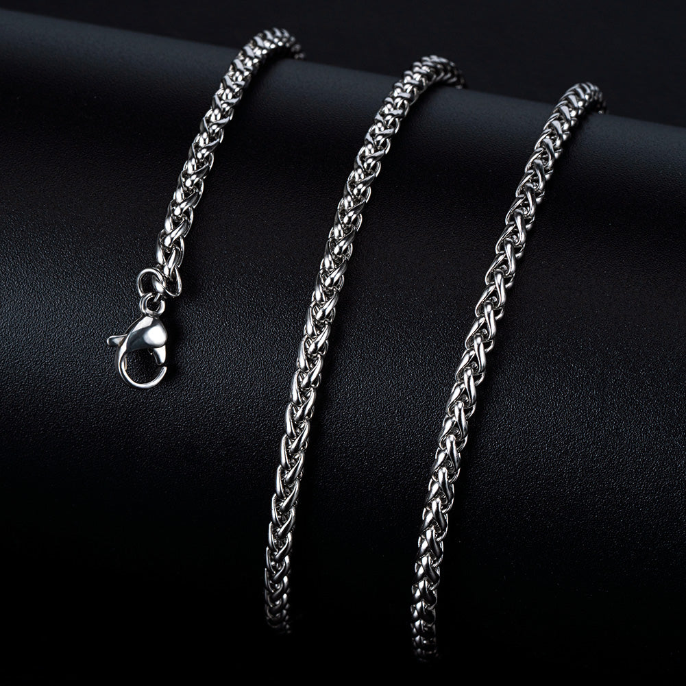 RS10 Titanium Steel Necklace Chain