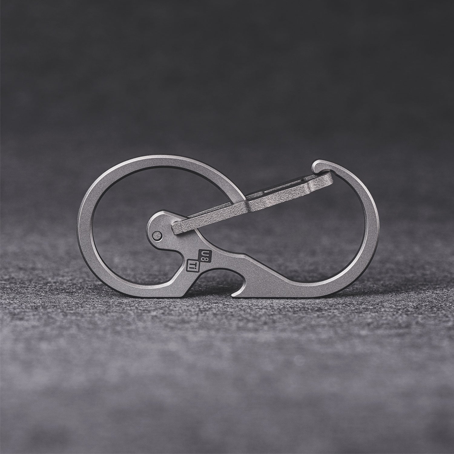 RovyVon Utility U8 Titanium Quick-release Keychain Carabiner