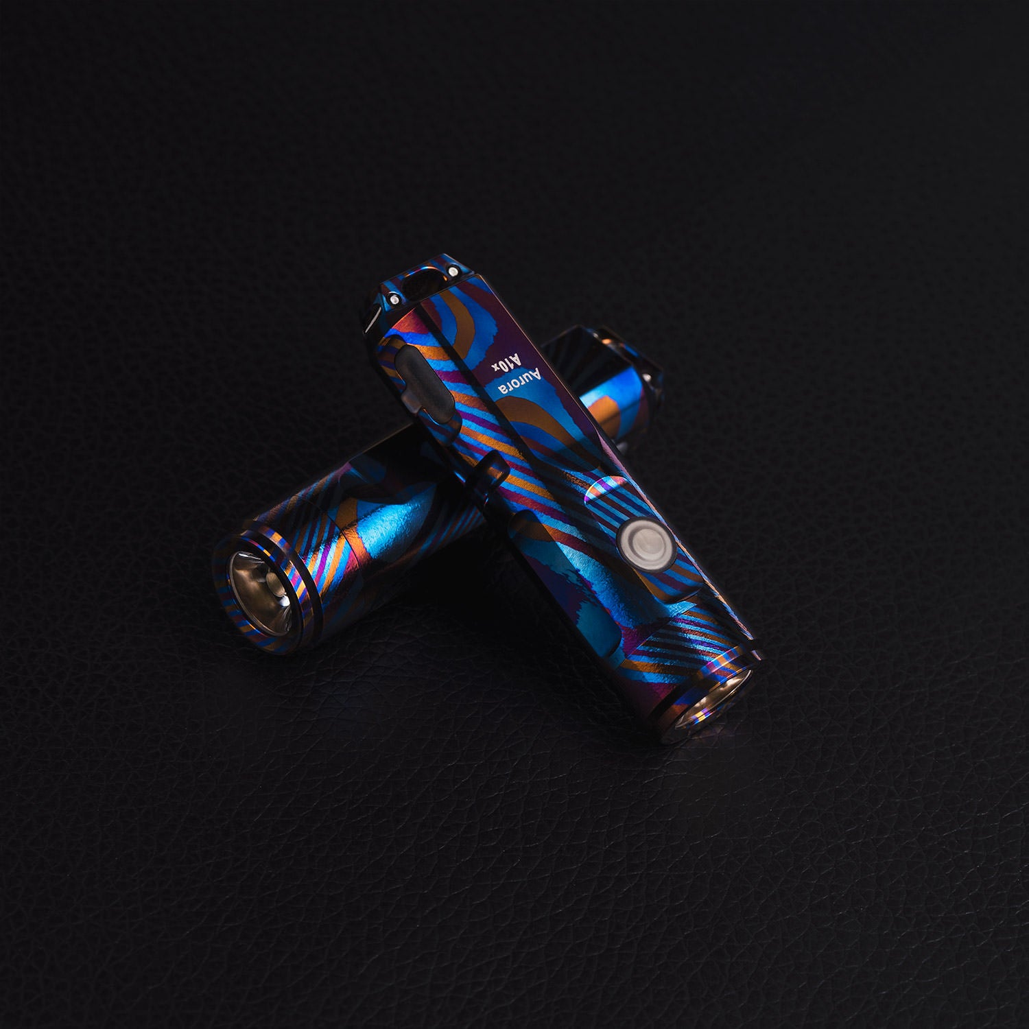 RovyVon Aurora A10x Timascus Limited Keychain Flashlight