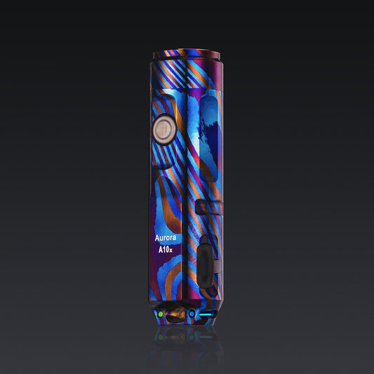 RovyVon Aurora A10x Timascus Limited Keychain Flashlight