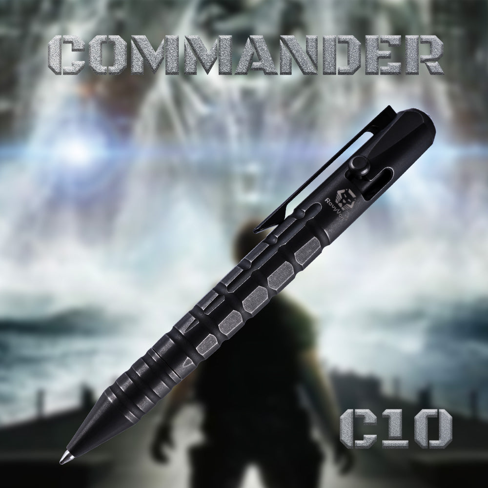 RovyVon Commander C10 Titanium Tactical Pen
