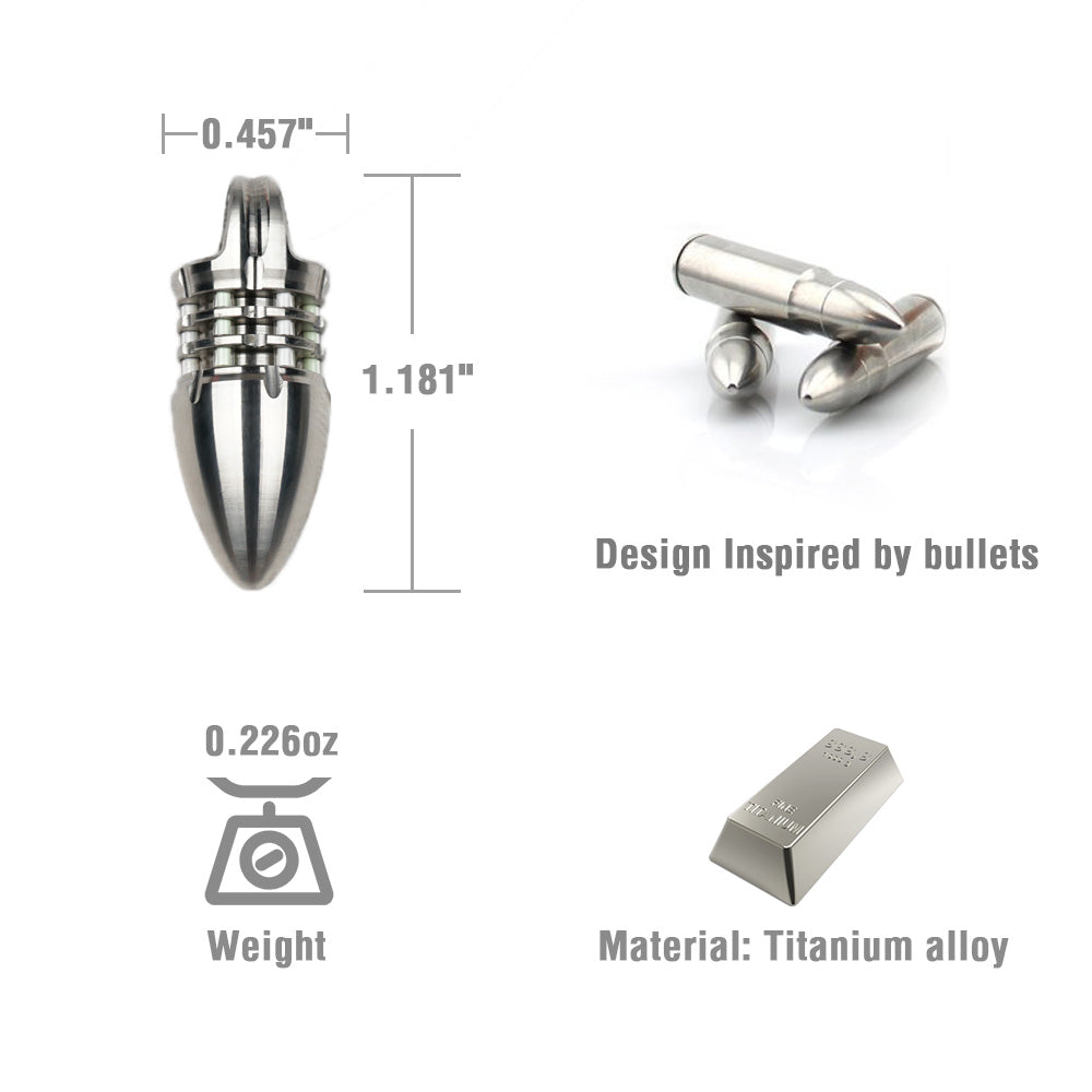 Image of RovyVon St. Guard EDC Titanium Bead
