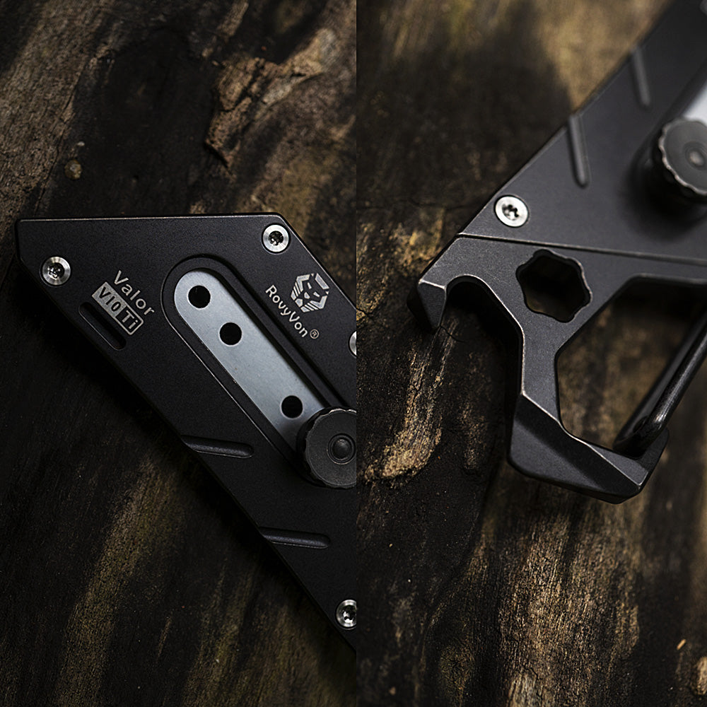 Image of RovyVon Valor V10 Titanium Utility Knife
