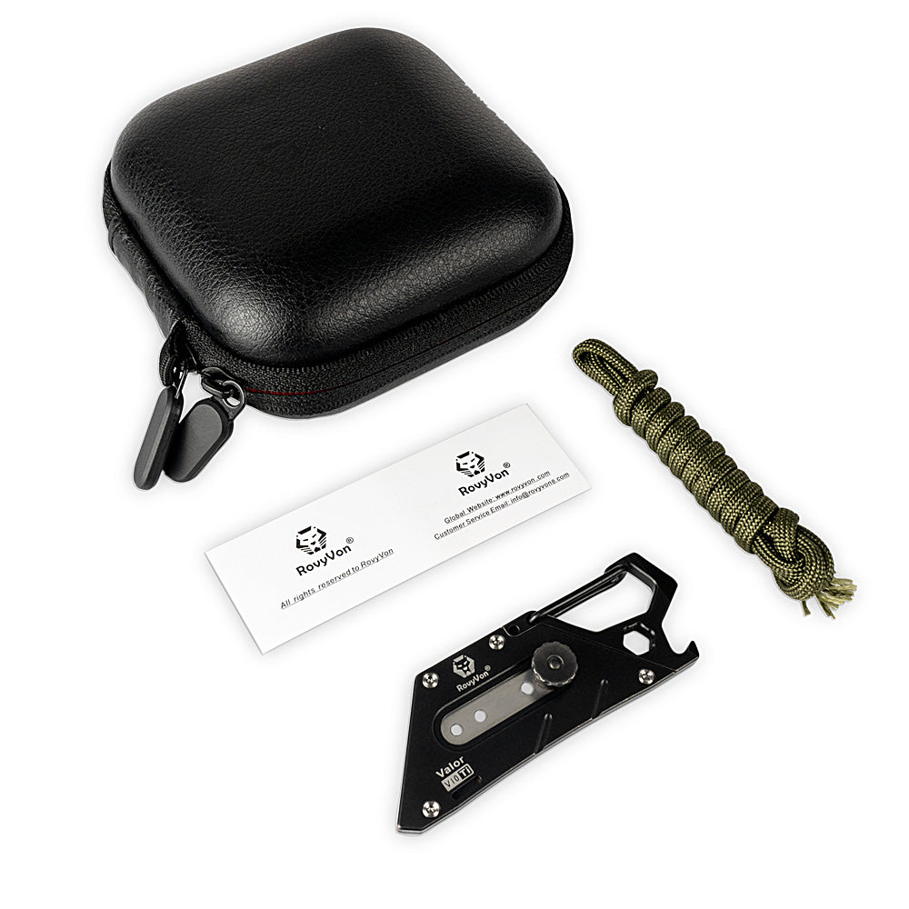 RovyVon Valor V10 Titanium Utility Knife